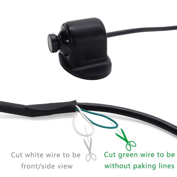 

car rear view cameras& parking sensors ccd hd camera night vision front side reversing backup