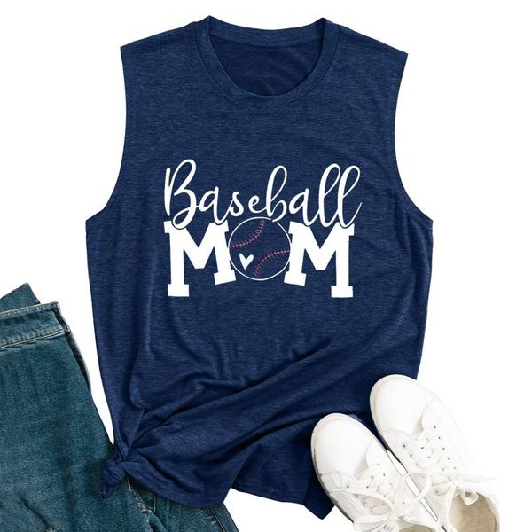

women's tanks & camis summer 2021 tank shirt underwear plus size female t-shirt camisole blouse sleeveless baseball printed top, White