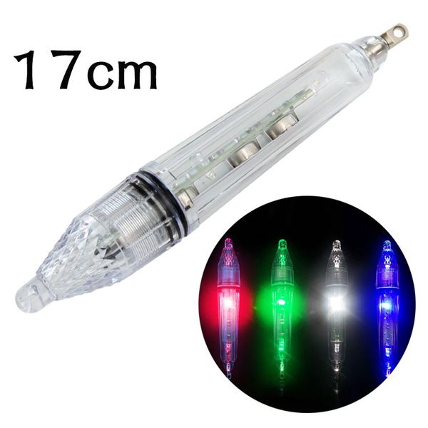 Mini LED Deep Drop Pesca subacquea Calamari Pesci Luce stroboscopica Esca Lampada lampeggiante