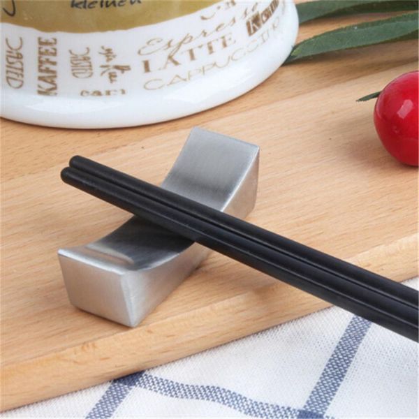 

new stainless steel chopsticks holder storage rack stand hashi chop sticks chopstick chinese style gift kitchen tableware