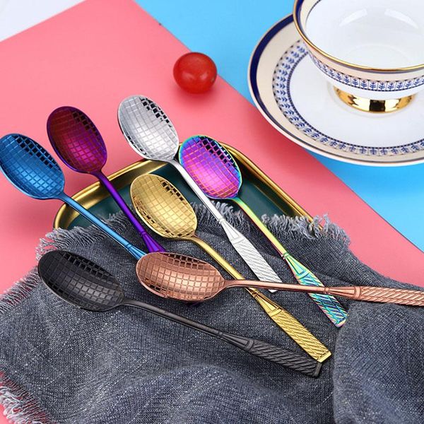 

spoons 1 pcs stirring spoon creative reusable ice cream utensils durability useful coffee