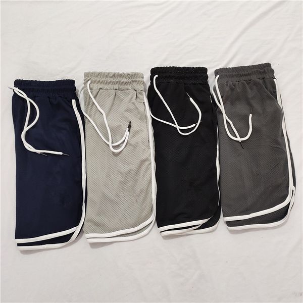 

men casual breathing fast streetwear schools fitness short broek joggers sports clothing bodybuilding men's shorts, White;black