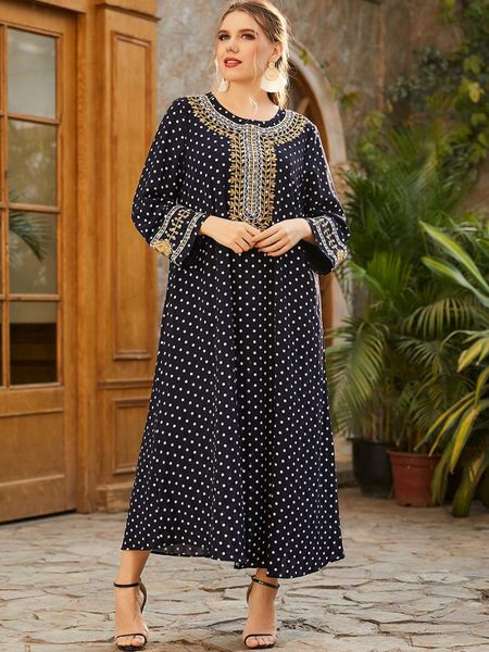 

ethnic clothing caftan long dresses for muslim women dress kaftan moroccan arabic abaya dubai islam clothes djellaba robe longue femme musul, Red