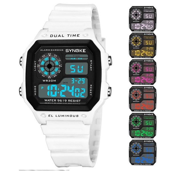

smart watches sports men watch fashion digital waterproof luminous chronograph male electronic relogio masculino