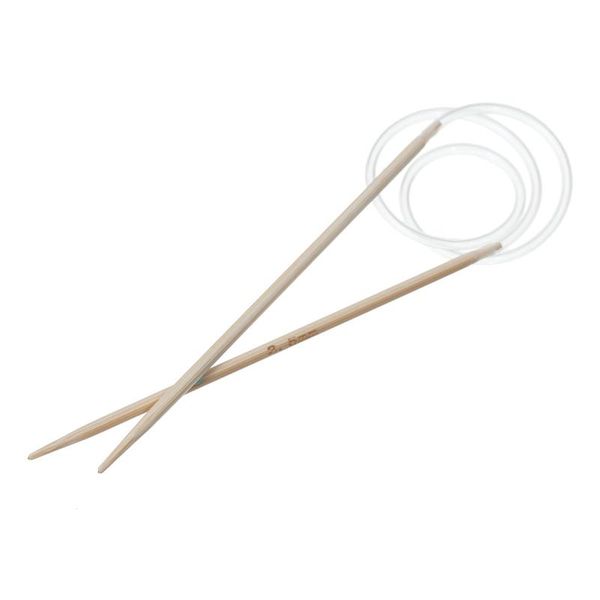 

40/50/80cm long carbonized bamboo circular knitting needles transparent tube crochet hooks for knitting sweater sewing tools, Black