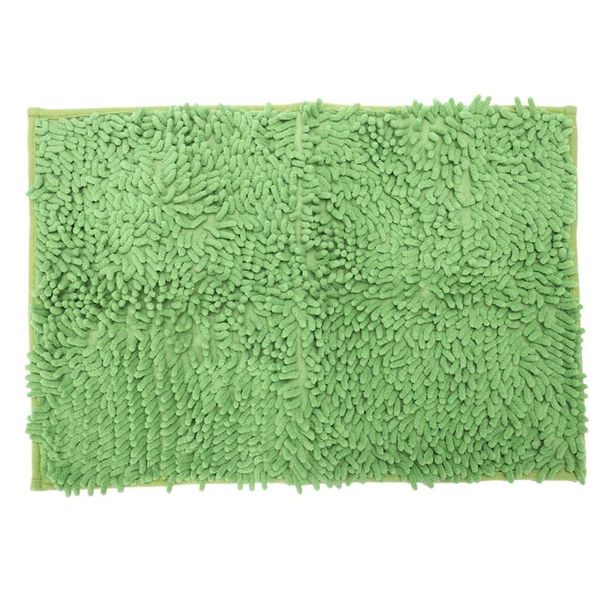

bath mats soft shaggy non-slip absorbent mat shower 40 x 60cm (green)
