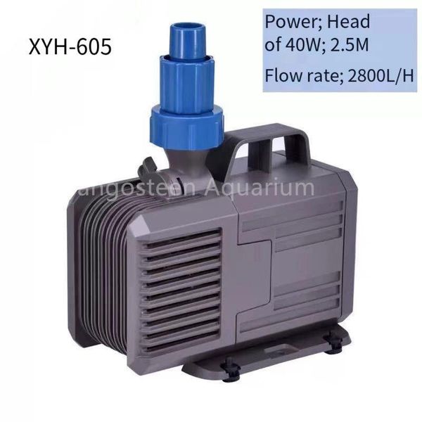 

air pumps & accessories 40w/60w/85w100w/125w aquarium water pump ultra-quiet submersible fountain filter fish pond for 220v