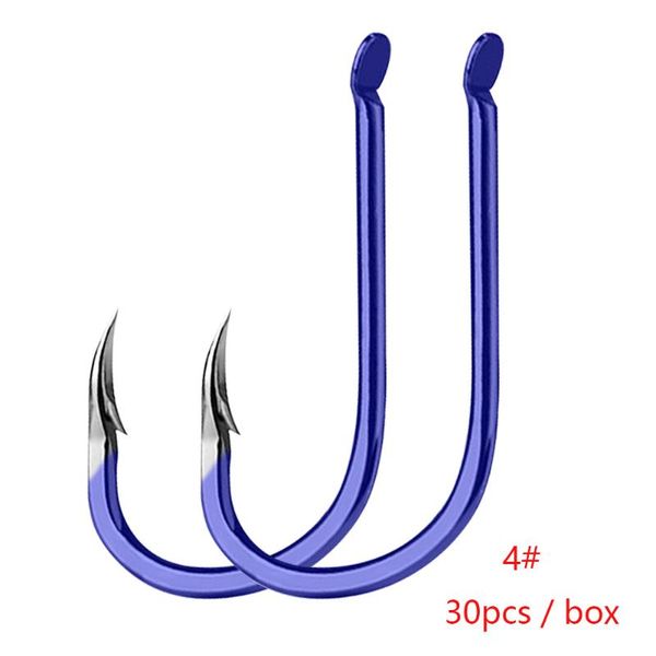 

30 pcs fishhook durable lightweight gaff hook easy to use fishing tackle with storage box portable