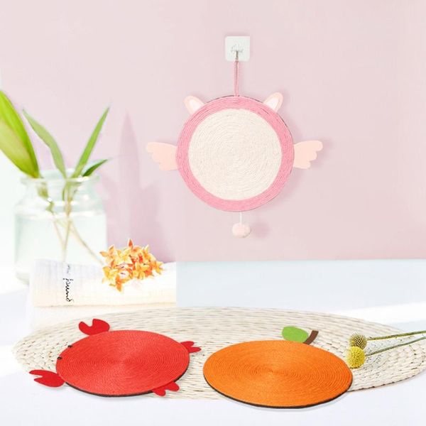 

cat beds & furniture scratch mat cute cartoon shaped protect carpets&sofas pet molar supplies