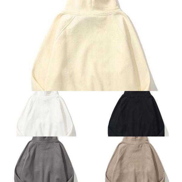 

mens womens fashion2021 streetwear pullover sweatshirts warm loose hoodi lovers, Black