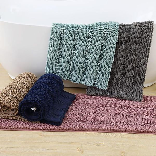 

cushion/decorative pillow bathroom carpet anti-slip bath rug outdoor shower room rugs and mats chenille floor mat toilet door