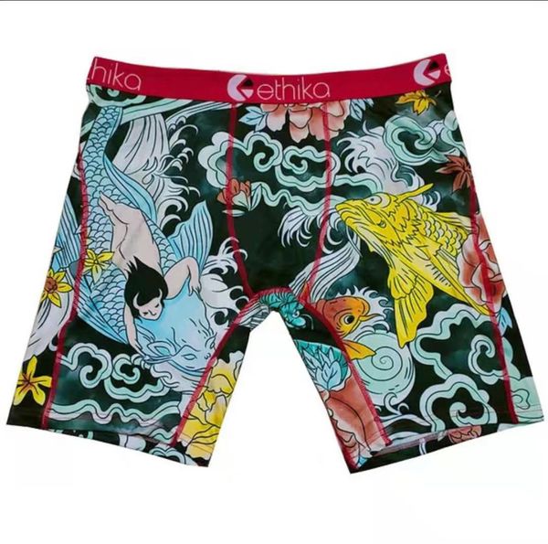 

2021 fashion ethika men's boxers men's designer underwear breathable cotton boxers quick drying underwear 3213125858959