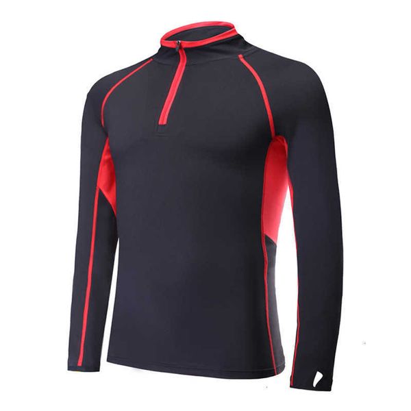 

tracksuits long sleeve men's sportswear elastic compression fitness suit running training quick drying prot shirt, Gray