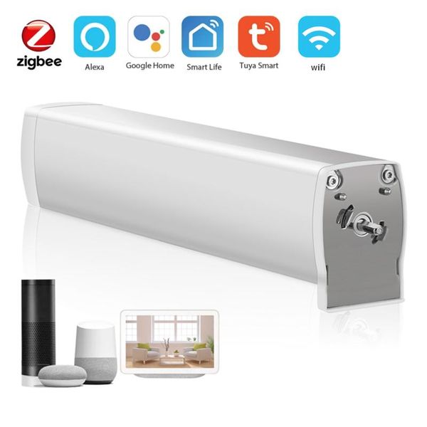 

smart home control tuya wifi zigbee curtain blind switch electric motorized roller shutter for vip