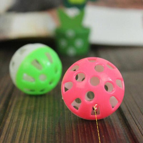 

cat toys tinkle bell ball pet toy plastic dog playing funny products yh-461364