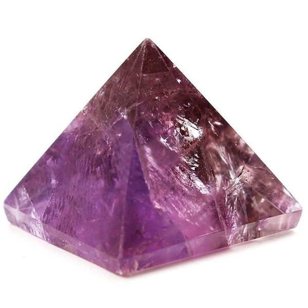 

decorative objects & figurines pyramid amethyst crystal sphere with natural cristal stone desk decor