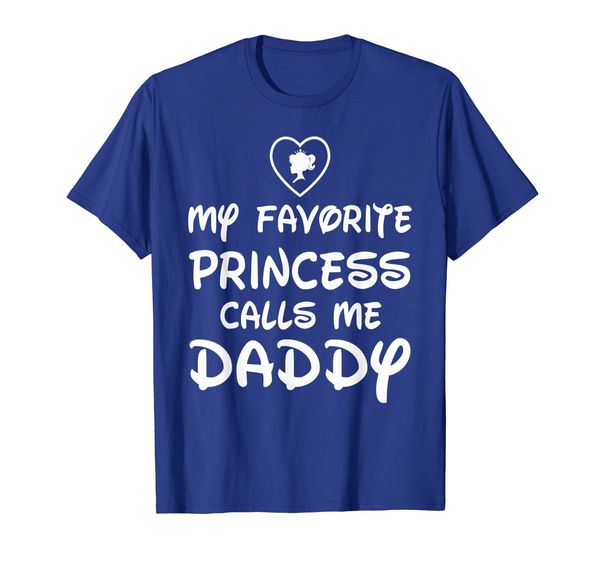 

father's day gift daddy - princess calls me daddy shirt, White;black