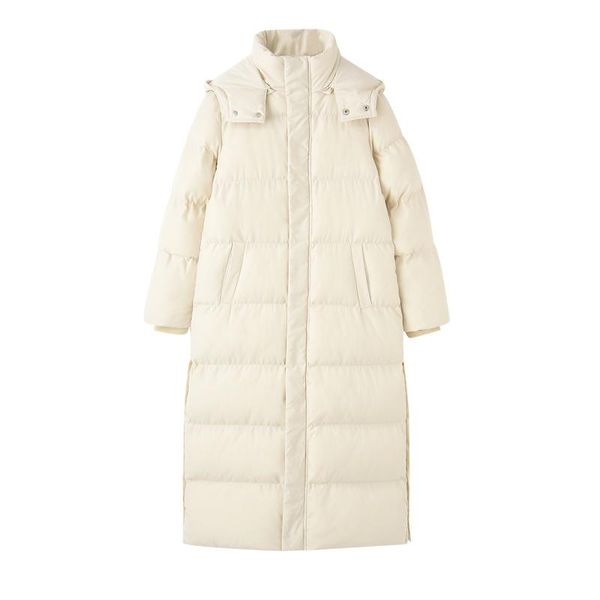 Cappotto parka da donna Cappotto invernale extra maxi lungo da donna con cappuccio Cappotto da donna grande taglie forti Giacca a vento da donna Capispalla