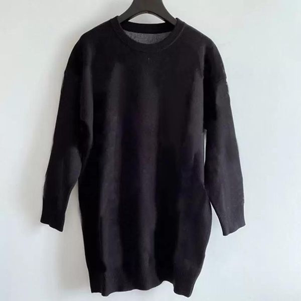 

2021 designer women's sweater casual knitted dress multi-color long-sleeved autumn fashion letter pattern ladies blouse custom classic, White;black