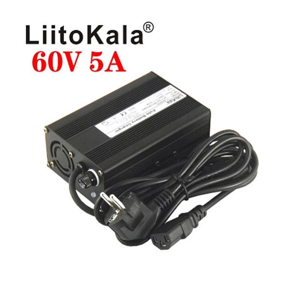

liitokala 5a 67.2v lithium battery pack charger li-ion for 16s 60v fast