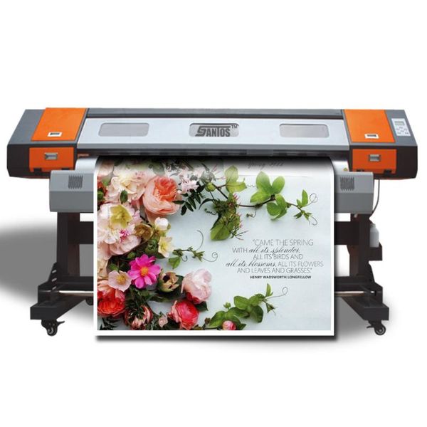 

printers dx5 printer eco solvent for vinyl and canvas wide format billboard printing machine 1.6m sticker digital inkjet