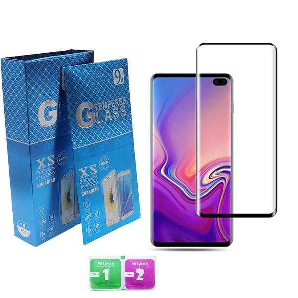 

for samsung s21 ultra s20 huawei p50 pro p30 tempered glass curved screen protector case friendly 3d s10 plus s9 s8 note 20 10 8 9 explosion