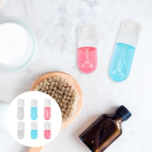 

storage bottles & jars 6pcs inverted cosmetic dispenser empty fine mist spray