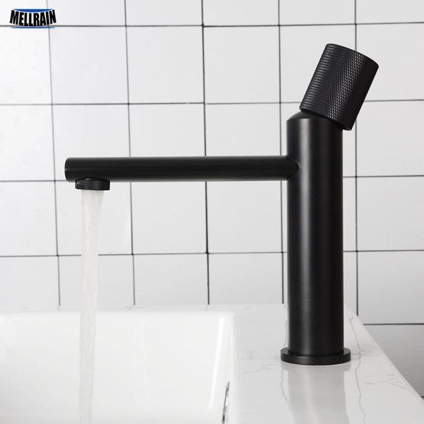 

bathroom sink faucets mablack & gold rose faucet 100% brass basin knurling design deck mounted water mixer tap brushed