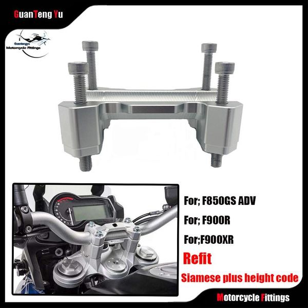 

handlebars for f850gs 2021-2021 motorcycle f850gsadventure handlebar riser extend handle bar mount clamp adapter f850 gs