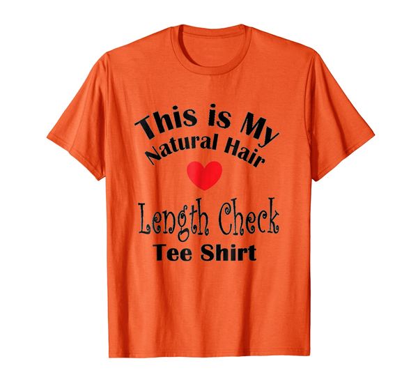 

natural hair t-shirt for black women length check beauty 2, White;black