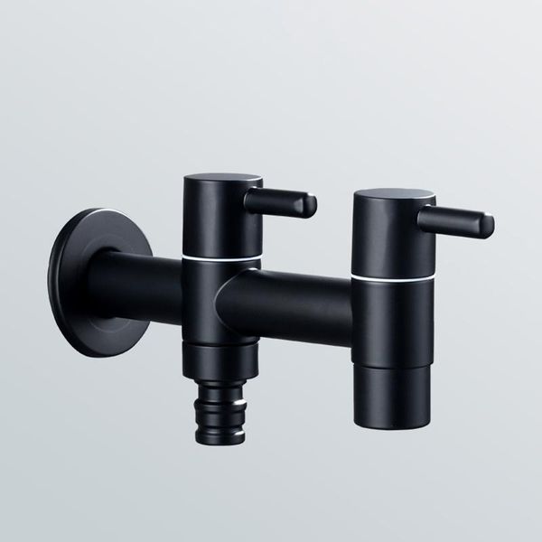 

bathroom sink faucets black outdoor bibcock 1/2'' 3/4'' washing machine faucet copper wall mount mop pool water tap gard
