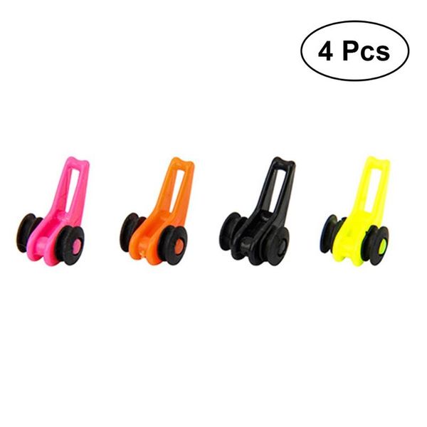 

fishing hooks 4pcs pole hook keepers bait holders easy secure lures jig for rod accessories