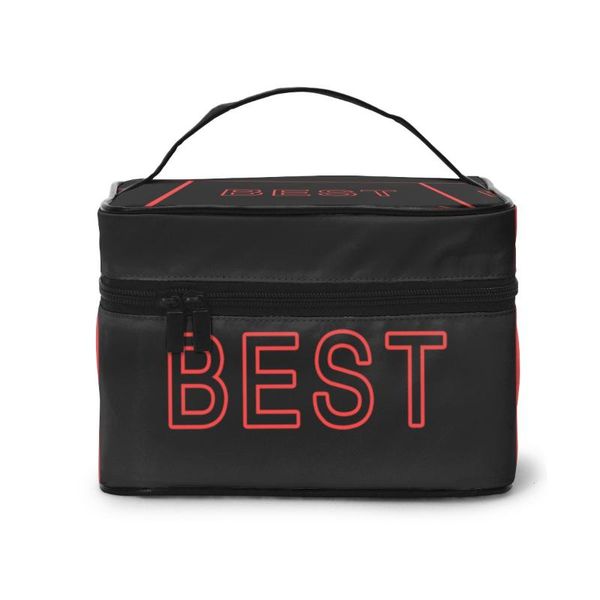 

high capacity makeup bag travel cosmetic bag bitches girlfriends beauty