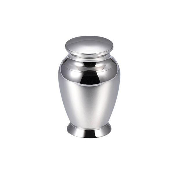 

wholesale stainless steel cremation urn pendants,ashes jar souvenirs,cremation ashes jars used to store ashes and fire hair, Silver