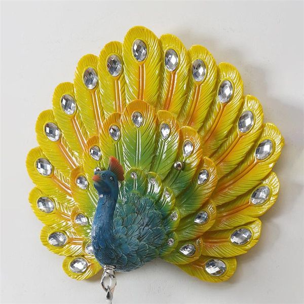 

european wall lamp for home peacock wall decor crystal led lights on the lamps living room bedroom staircase aisle lighting