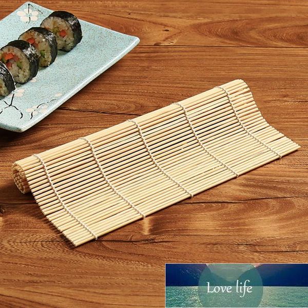 1 шт. Sushi Tool Bamboo Rolling Mat Diy Onigiri Рисовый роликовый ролик куриный рулон ручной работы Непричслянные посуды Кухонные суши Maker инструменты заводской цена экспертное качество