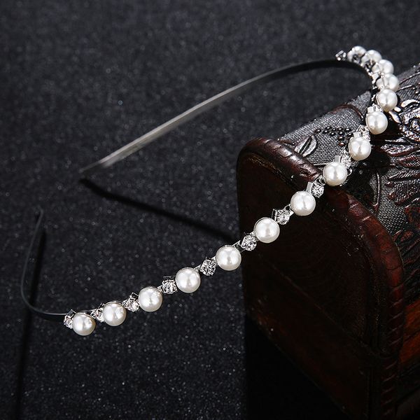 

crystal bridal tiara crown wedding hair accessories wedding jewelry accessories headband headpieces rim for hair jci050, White;golden