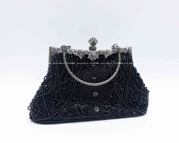 

cavilly geometric heavy hand beaded bag dinner ess cheongsam