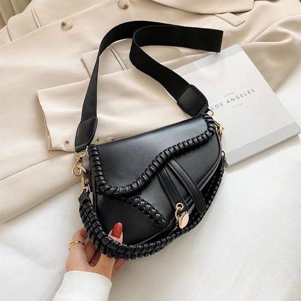 

evening bags 2021 crossbody for women classic woven brand design female shoulder trend all-match handbag