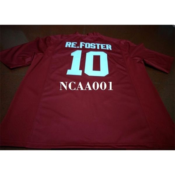 

001 #10 reuben foster alabama crimson tide red black white college jersey or custom any name or number jersey