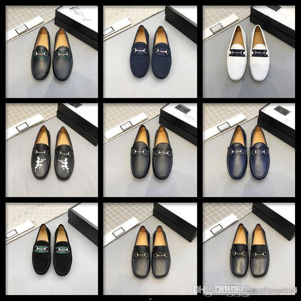 

a2 mocasines hombre luxury men's loafers slip on car driving shoes casual penny loafers man mocaasins shoes men leather flat blue 33, Black
