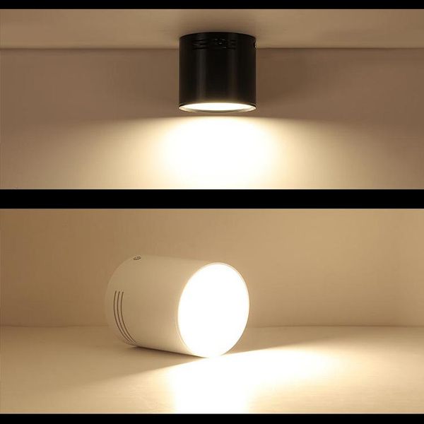 

ceiling lights led light surface mounted dimmable lamps cylinder 7w 12w 18w for bedroom,living room,study,office,shop,studio