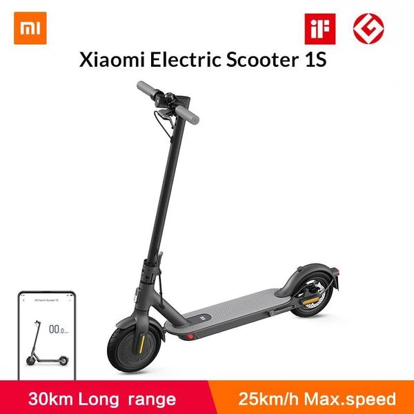 

2020 new xiaomi mi electric scooter 1s smart foldable scooter skateboard 250w motor 20km rang mini patinete skateboard