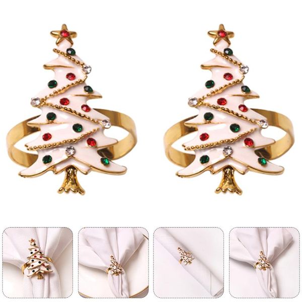 

napkin rings 2pcs tree design lovely party unique buckles