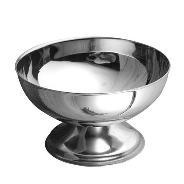 

bowls 1pc stainless steel salad cup ice cream bowl dessert fruit snack candy