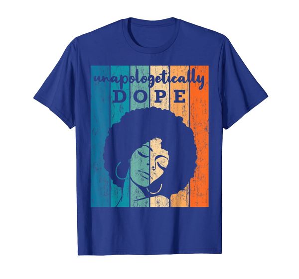 

unapologetically dope pride afro african american words t-shirt, White;black