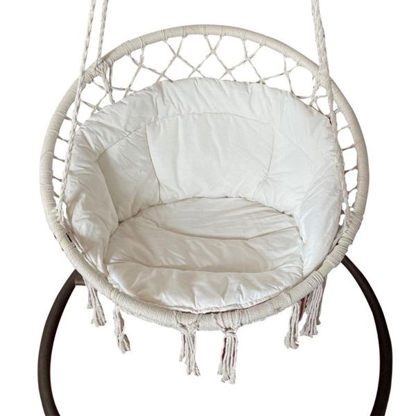 

cushion/decorative pillow macrame cushion sofa pads with tassels for hanging hammock chair swing seat yoga cushions