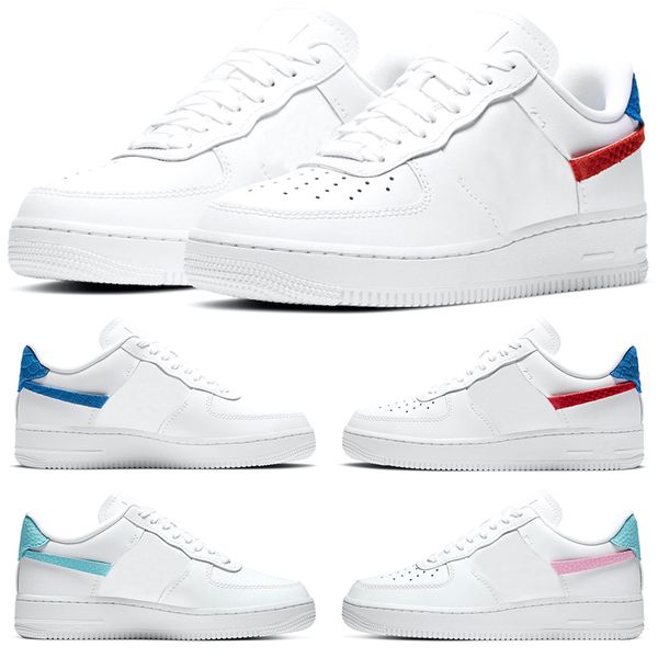

lxx running shoes 1 men women alternating red blue bleached aqua sail pn dust clown mens trainers sports sneakers size 5.5-11, White;red