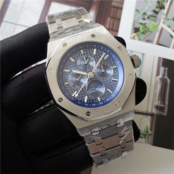 

wristwatches 2021 brand sports watch stainless steel fashion luxury waterproof quartz men's, Slivery;brown