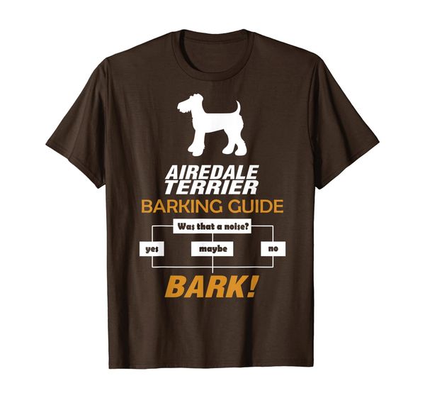 

Airedale Terrier Barking Guide Pet Lovers Gift T-shirt, Mainly pictures
